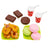 Western Kitchen Toys Simulated Food Toys Burger Pizza Children Pretend Toy Set