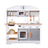 Play Kitchen Kids Cookware Microwave Toy Gift Play Set For Boys Girls Age 3-8