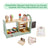 Simulation Dessert And Serve Ice Cream Counter Kid Play Educational Toy Set