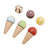 Simulation Dessert And Serve Ice Cream Counter Kid Play Educational Toy Set