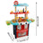 Plastic Tableware Kitchen Set With Sound, Light And Spray Function Kid Toy Blue
