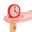 Plastic Tableware Kitchen Set With Sound, Light And Spray Function Kid Toy Pink