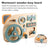 Car Toddler Busy Board – Montessori Busy Boards for Boys & Girls – 10-in-1 Wooden Sensory Board with Steering Wheel