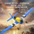 3Channel P51 Remote Control 2.4Ghz 6Axis Stabilizer Airplane Toy With 2Batteries