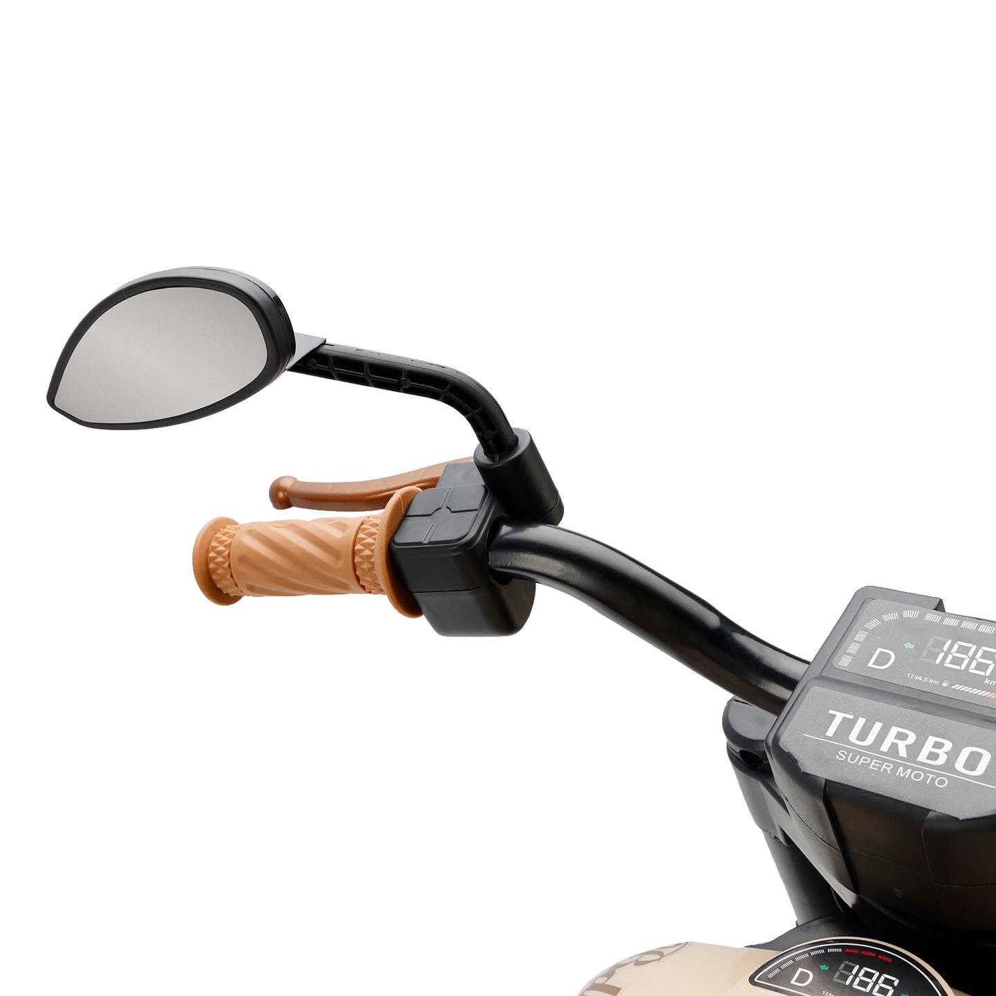 Kids Ride-On Motorcycle 3-Wheel Electric LED – Brown, 1–8 Years (Copy)