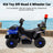 Dual Electric 6V Ride On Atv Police Car For Kid Toy Off-Road 4 Wheeler Car (Copy)