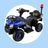 Dual Electric 6V Ride On Atv Police Car For Kid Toy Off-Road 4 Wheeler Car (Copy)