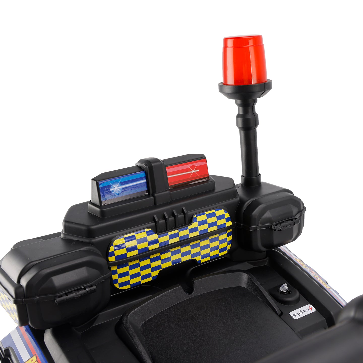 Dual Electric 6V Ride On Atv Police Car For Kid Toy Off-Road 4 Wheeler Car (Copy)
