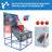 Kid Dual Shot Basketball Arcade Game With 4 Balls Easy Quick Assembling Gift