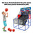 Kid Dual Shot Basketball Arcade Game With 4 Balls Easy Quick Assembling Gift
