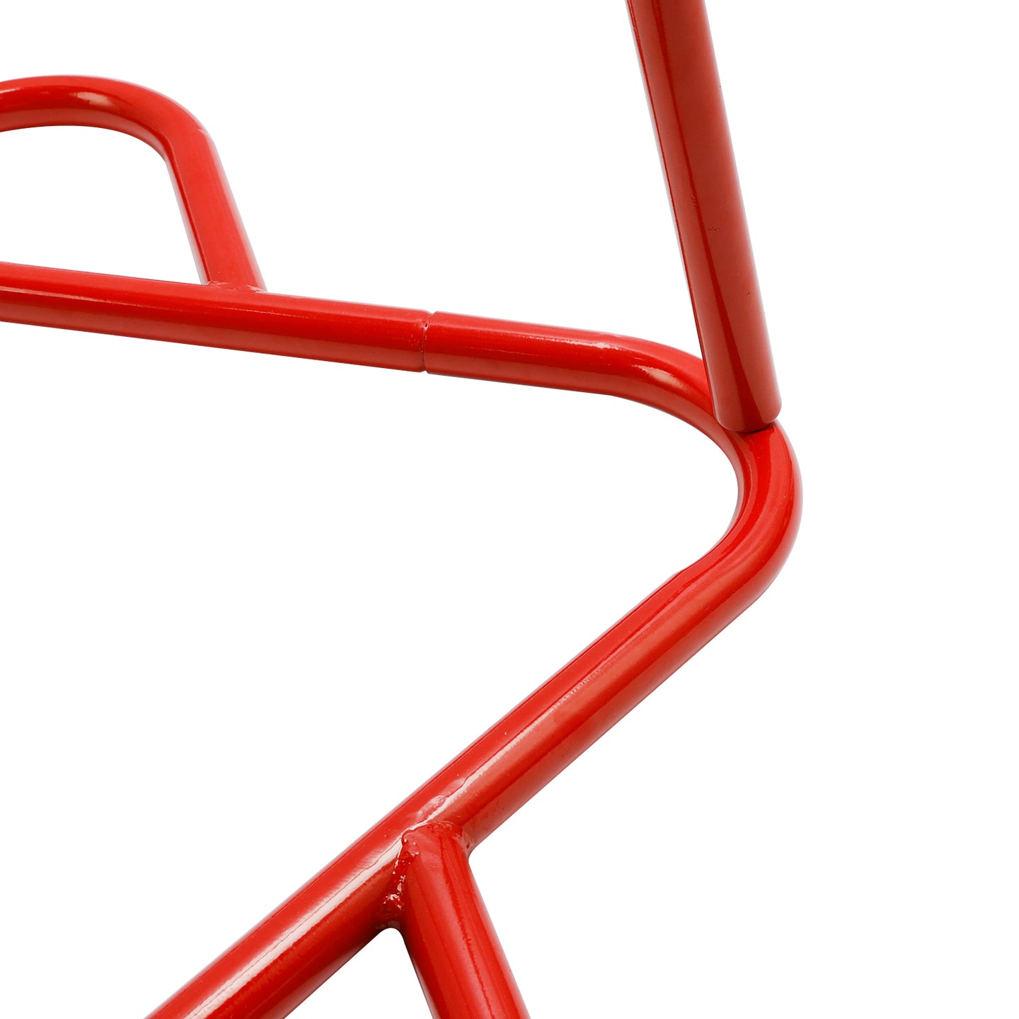 Early Learning 4 Hoop Kid Basketball Hoop Indoor/Outdoor Preschool Hoop Set Red