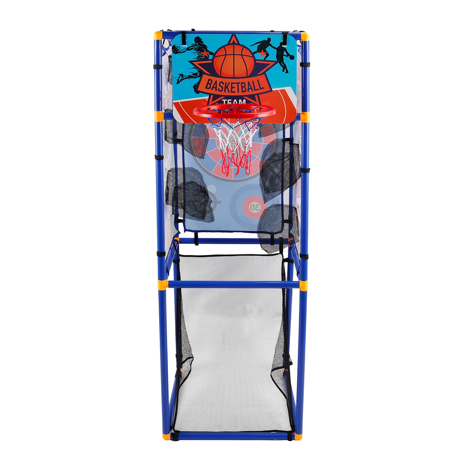 5In1 Multi Toss Game Set Play Football,Baseball,Basketball,Rugby And Fly Ball