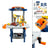 37+Pcs Kid Workbench Electric Drill Tool Pretend Play Workshop Construction Toy