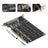 PCI-E 4 Disk Expansion Card M.2 NVME X16 Adapter Expension Card 2230 2242 2260
