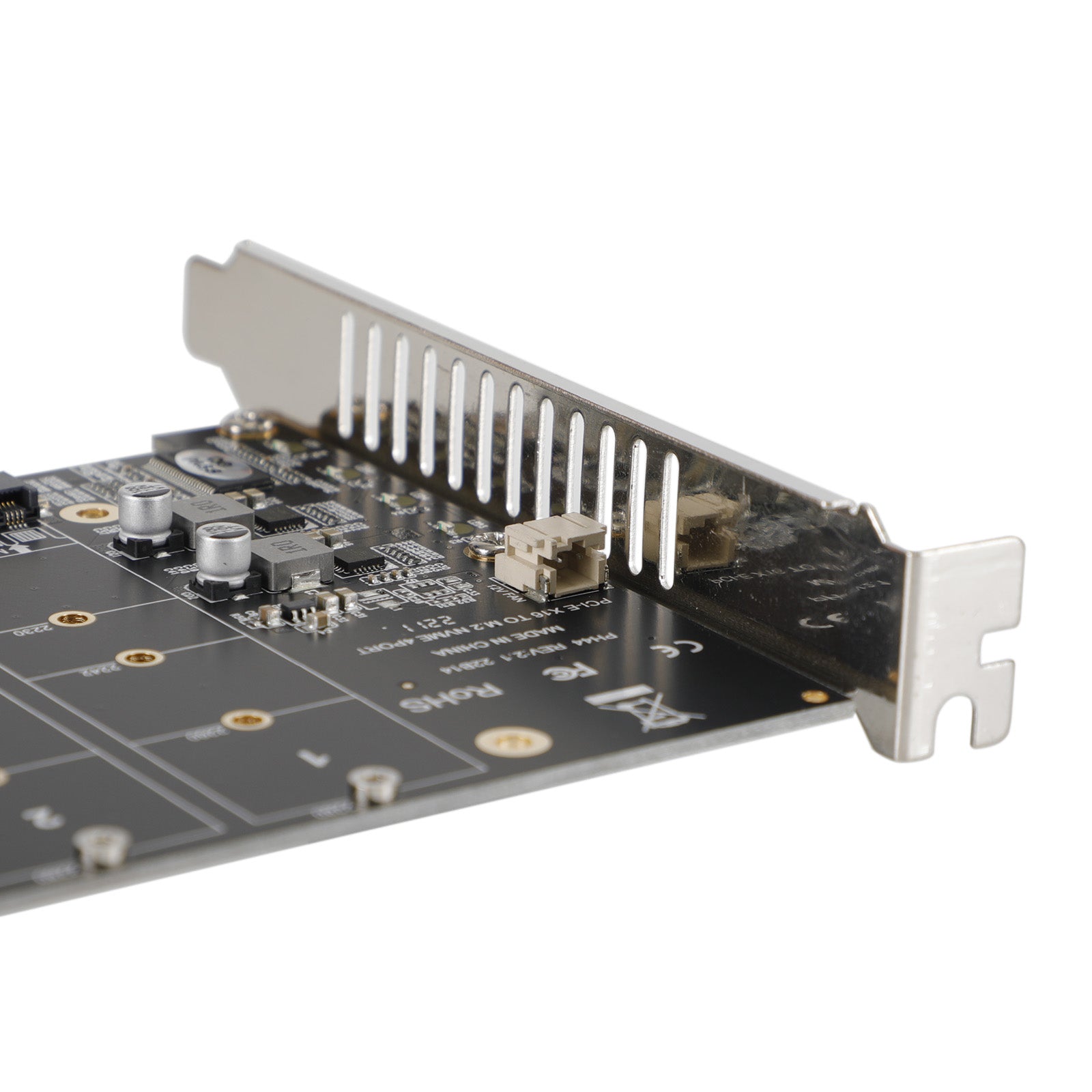 PCI-E 4 Disk Expansion Card M.2 NVME X16 Adapter Expension Card 2230 2242 2260