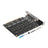 PCI-E 4 Disk Expansion Card M.2 NVME X16 Adapter Expension Card 2230 2242 2260
