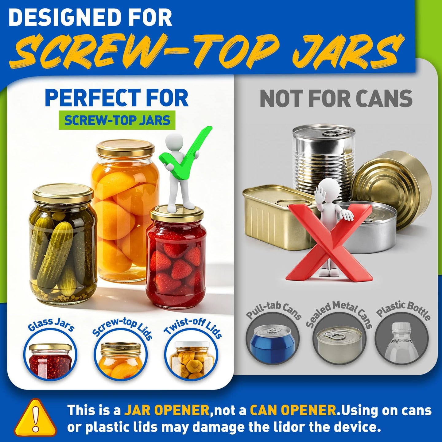 One-Touch Automatic Jar Opener