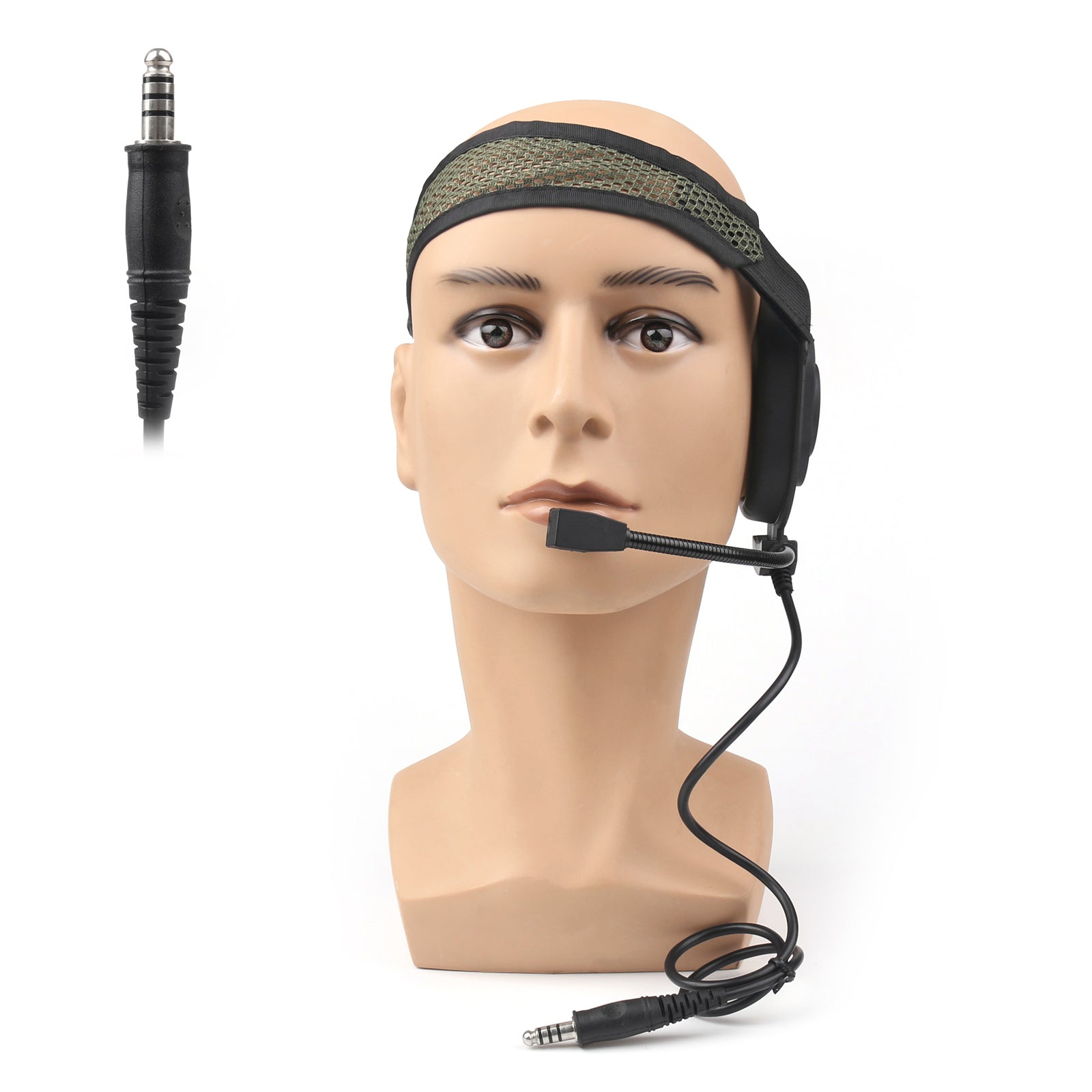 4PCS Z Tactical HD-01 Bowman Elite II Headset headphone Military style plug