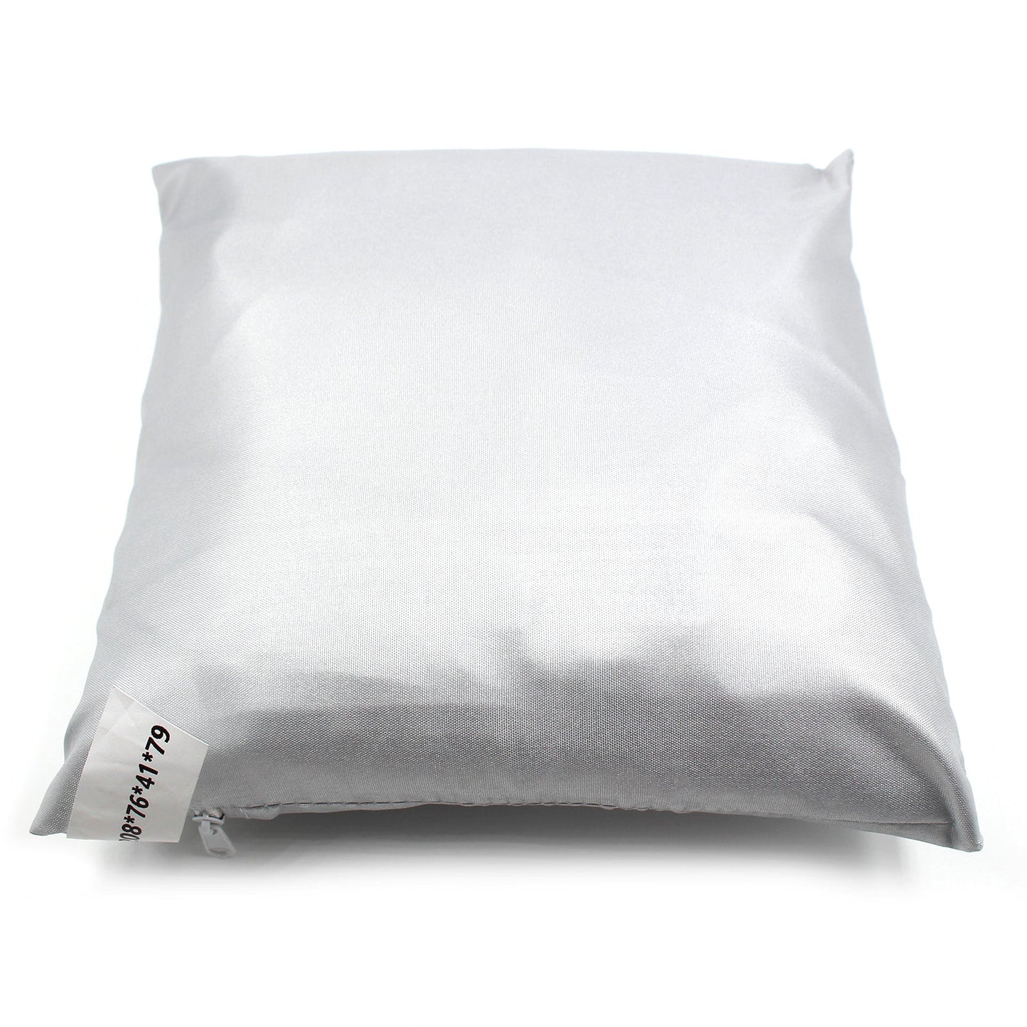 Silver 82x30 Inch Outdoor Lounge Chair Cover, Waterproof 210D Oxford Fabric Patio Chaise Protector