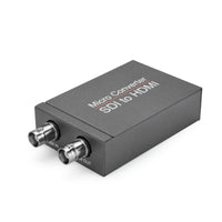 1 SDI Input to 2 HDMI + SDI Output Mini HD Video Converter & Audio Switcher