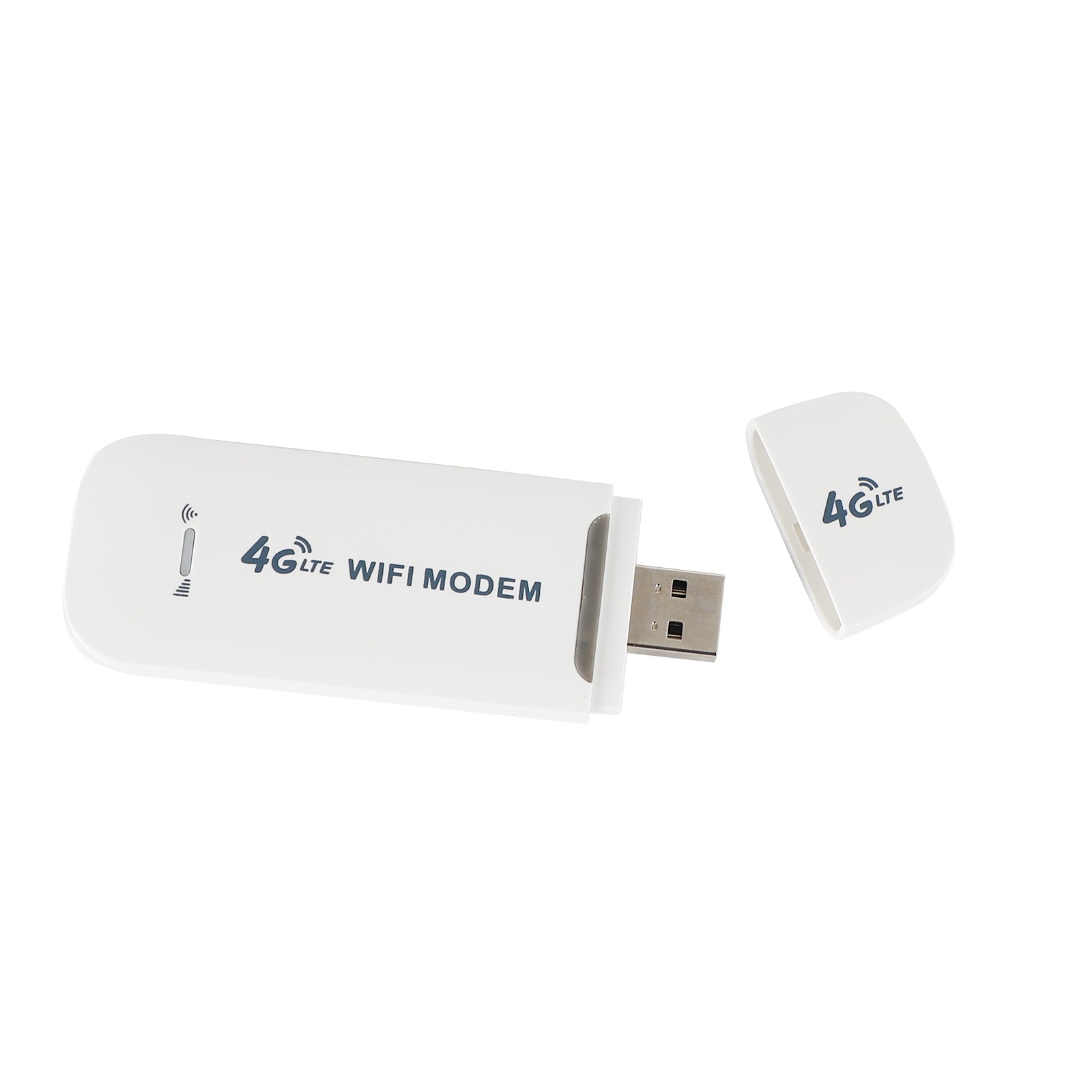 4G LTE Wireless Router WiFi Mobile Broadband Modem USB Dongle Unlocked White