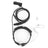 Tactical Throat Mic Headset Fit for Baofeng UV-9R Plus BF-9700 BF-A58 UV-82WP