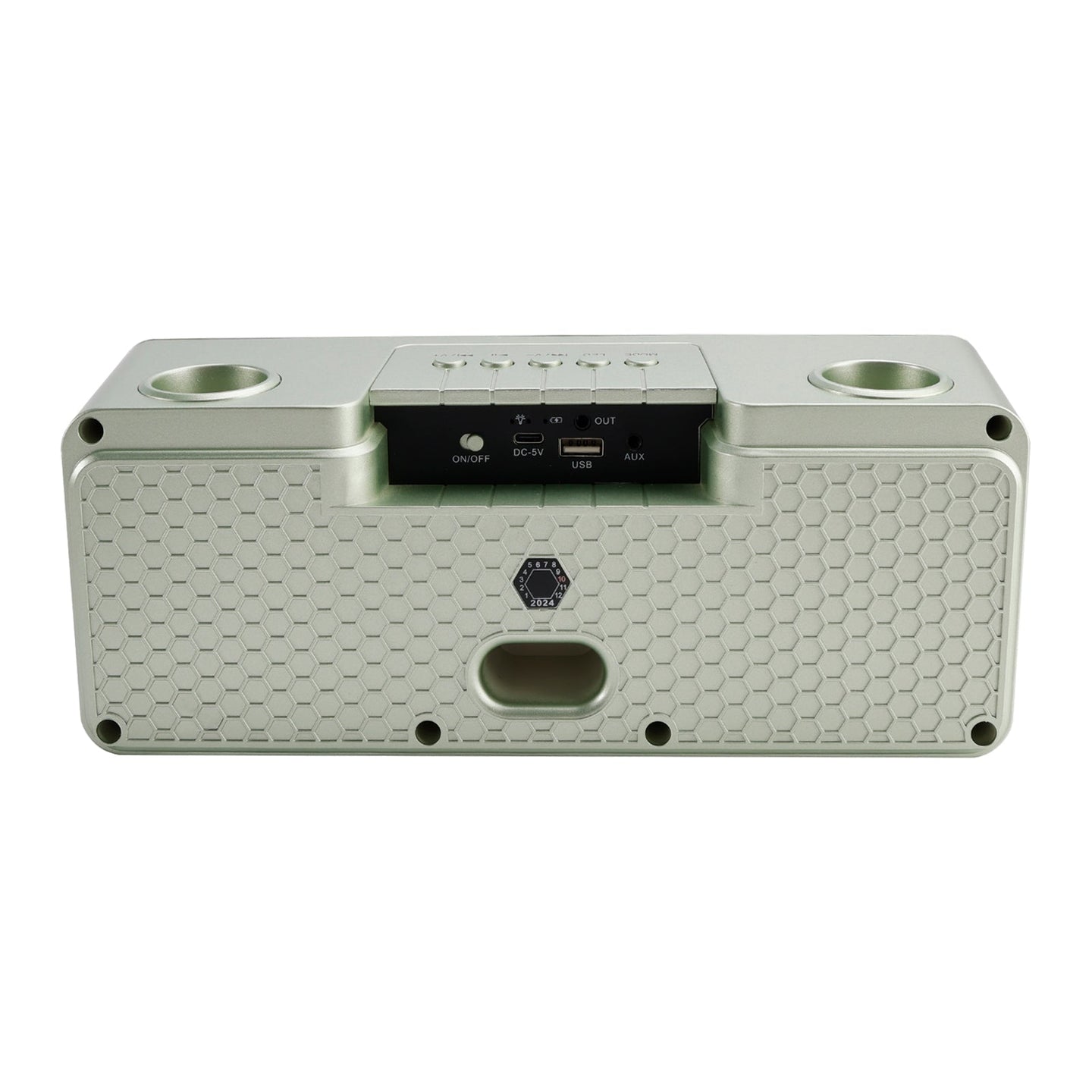 Wireless Bluetooth Speaker with Dual Microphones – Karaoke System for Home, Party & Outdoor Use