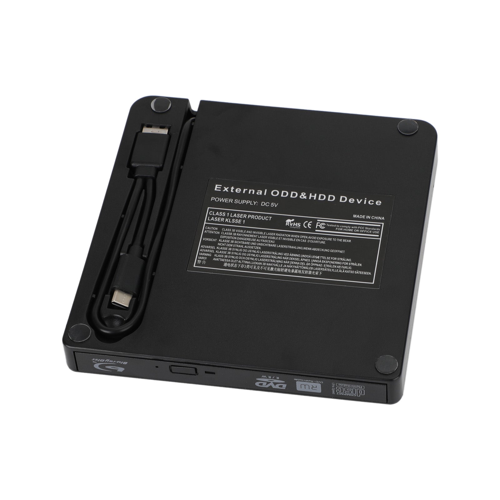 USB 3.0 External DVD  Drive BD Player Read/Write 2 IN 1 Portable Burner