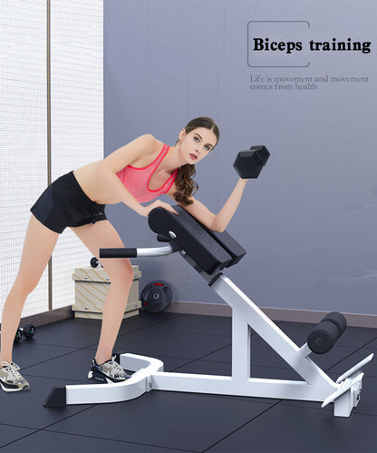 Adjustable Roman Chair – Back Extension & Core Exercise Bench for Home Gym