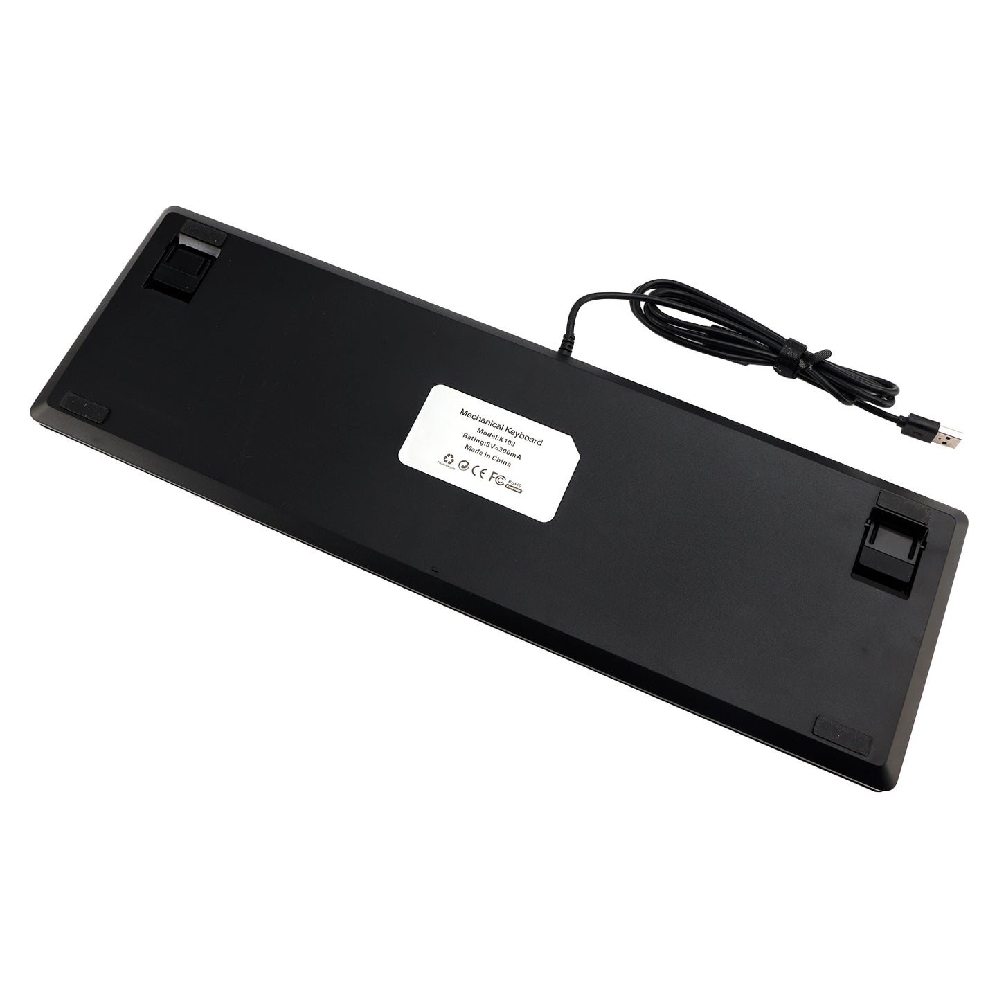 104Key Wired Mechanical Linear Switch Gaming Keyboard Hot-Swappable Customizable