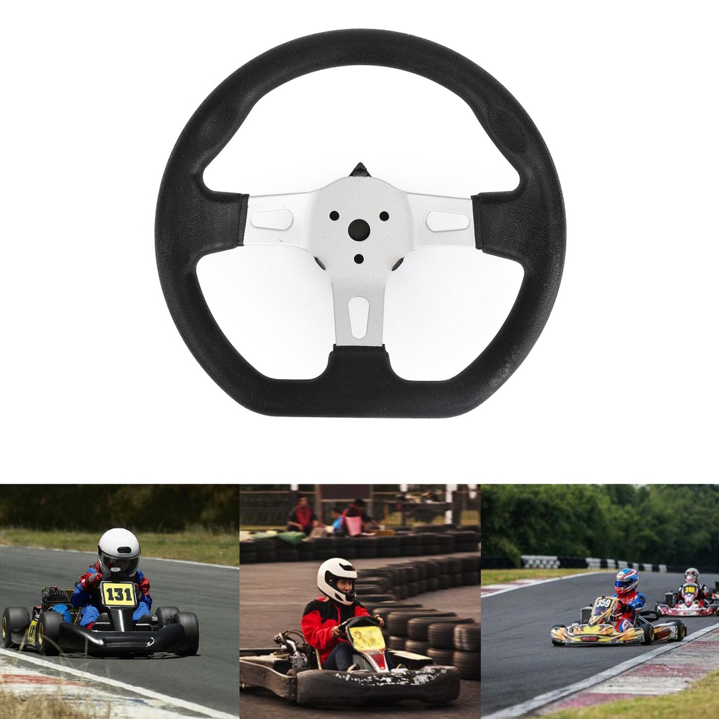270mm Steering Wheel Racing Off Road Sport Kart 150-300CC