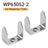 WP63052-2 Ice Dispenser Yoke for Refrigerators 63052A001 670268 PS11743333