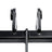 Mini Excavator Rake Attachment for 25mm Pins, 90mm Centers & 90mm Span, for Land Clearing & Root Removal