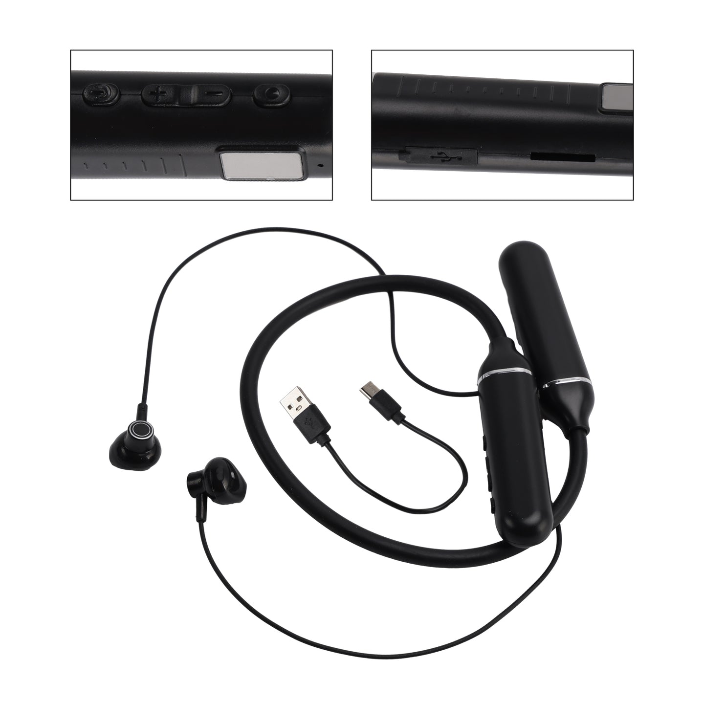 Bluetooth Headphones Wireless Neckband Bluetooth Headset for Phone Laptop PC TV