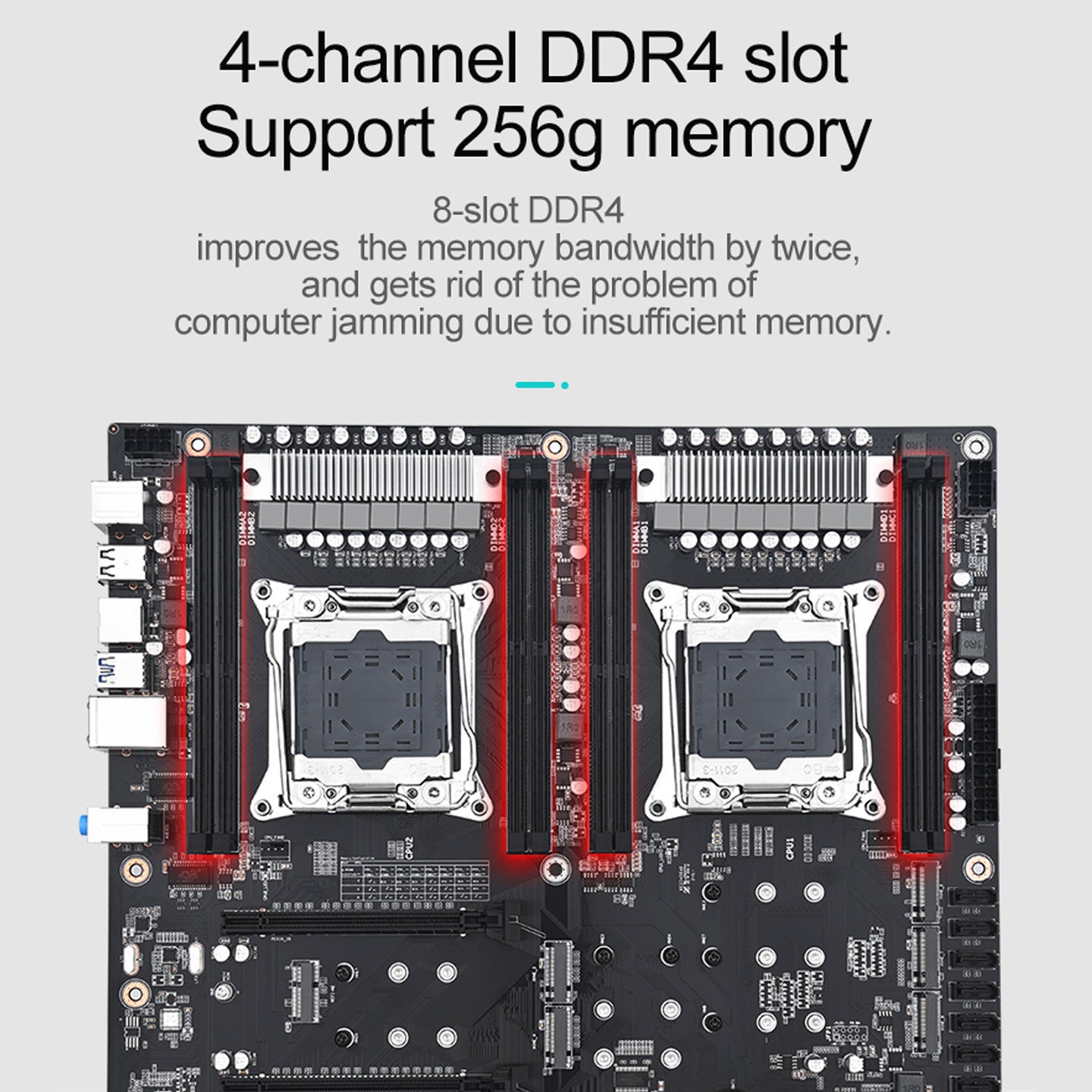 X99 Dual-Channel Motherboard PRO Desktop Computer Motherboard LGA2011-3 V3/V4