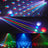 Moving Head Stage Light – Rotating Disco Ball Laser Beam Strobe with DMX & Remote