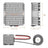 Mini 12V Adapter DC Step Up Converter 12V/24V To 57V 4.5A 256W Smart Boost