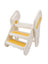 Children Foldable Footstool Hand Washing Ladder Baby Convenient Stair With Light