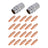 For Miller Spoolmate 100/185/3035 Spool Gun 20 Contact Tips 2 Nozzle 186405
