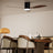 52-Inch Smart Ceiling Fan with Light, Quiet DC Motor, Remote & App Control, Dimmable 3-Color LED, 6-Speed Reversible