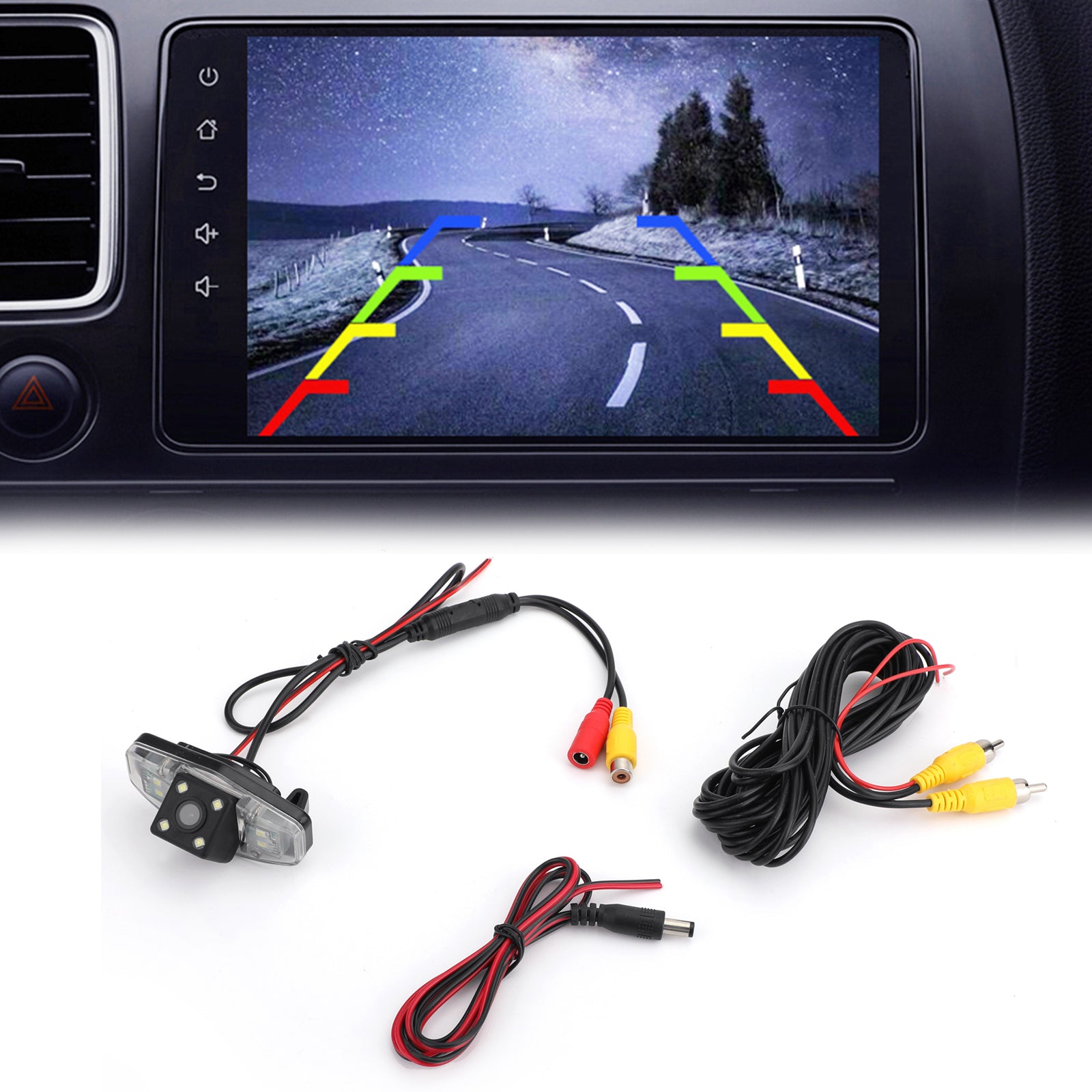 IP67 Backup Rear View Parking Camera Reversing Waterproof HD CCD For Honda Acura TSX Accord Pilot Civic