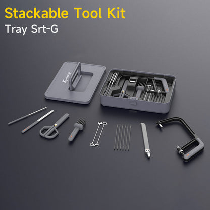 Multifunctional Home & Auto & Woodworkers Repair Tool Kit, Boxs-ABCDI
