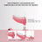 2-in-1 Kids Scooter Foldable Seat Light 3 Wheel Adjustable Folding Bar Pink