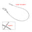 1/5/10Pcs 26.4"Steel Wire Safety Security Cable For Stage Light Clamp Par Light