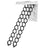 Upgraded 11-Step 3m Loft Attic Ladder – Folding Pulldown Ceiling Ladder 39.4×27.6 inch