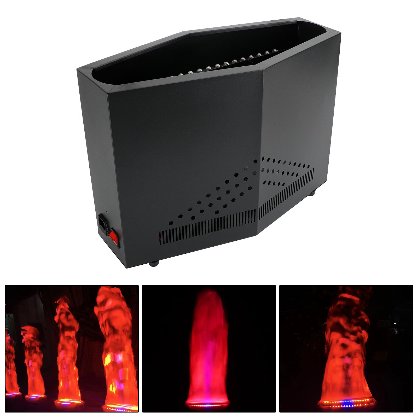 36 LED Red+Blue Flame Fire Light Stage Simulated Decor Lamp DJ Party Halloween (Copy)