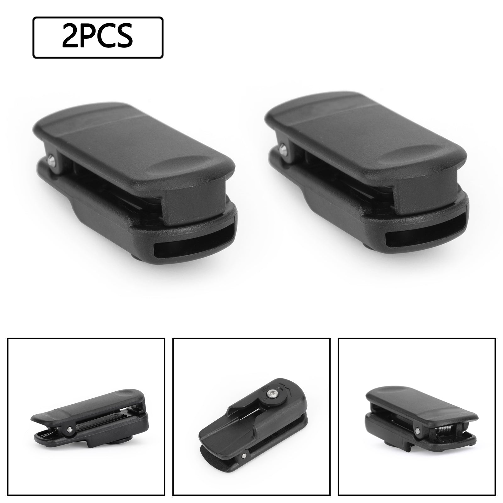 2x Walkie Talkie Back Waist Clip for Yaesu HX370 370E 370S 370SAS 270 VX-7R 7RS