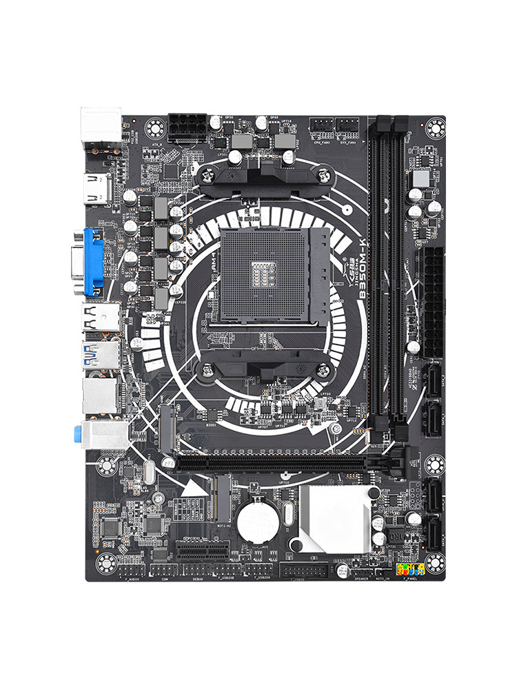 B350M-K Computer Motherboard AMD Socket AM4 CPU WIFI NVME Gigabit Network Card