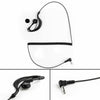 1Pcs 3.5mm Listen Only G Shape Earpiece Headset FITS Radio Speaker Mic