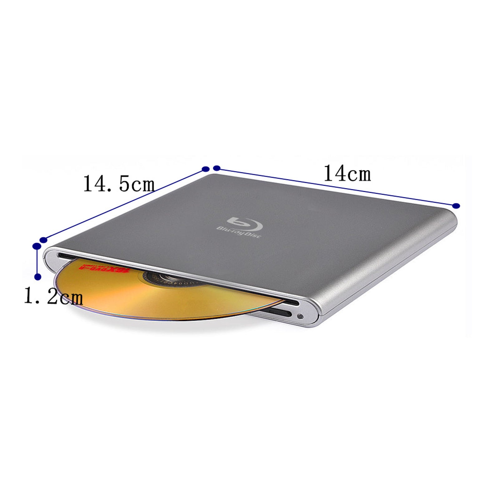BD Burner  External USB 3.0 Slot In DVD RW CD Writer Portable Drive